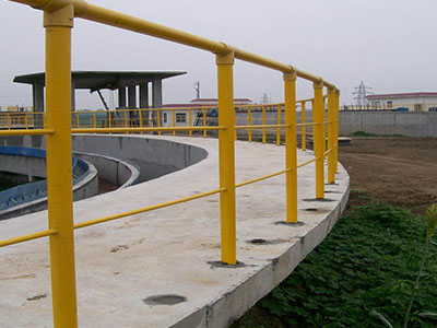 杭州玻璃钢污水厂护栏